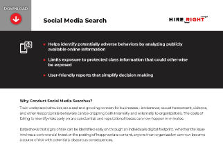 Social Media Search Product Brief